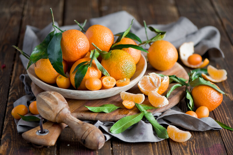 Tangerines in a Bowl