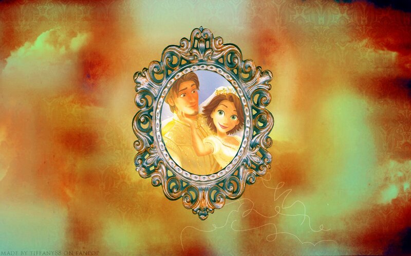 Tangled Couple in Frame