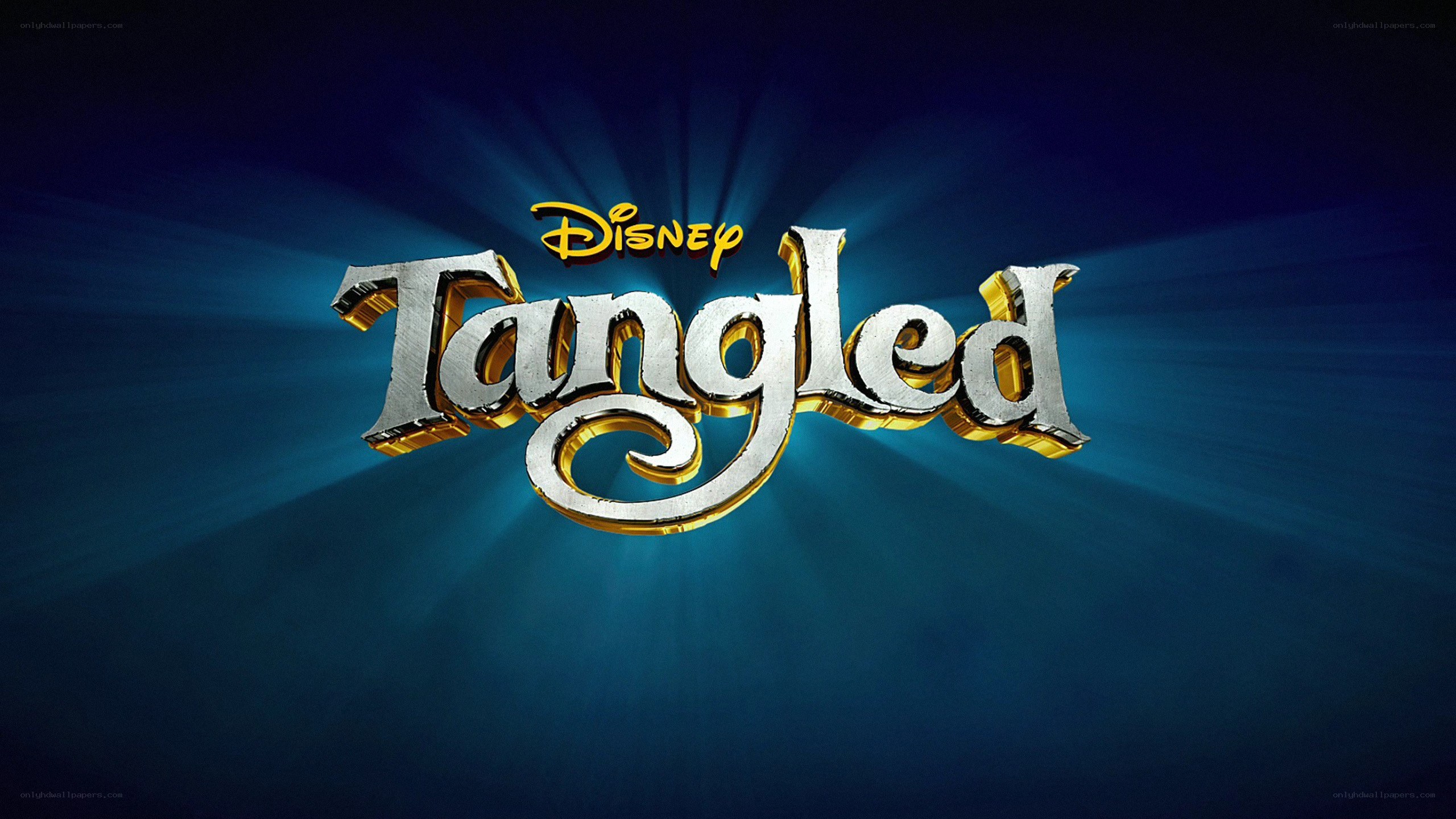 Tangled movie title