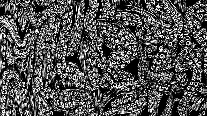 Tangled Octopus Tentacles