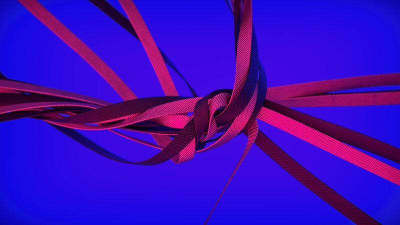 Tangled Ribbons in Knot