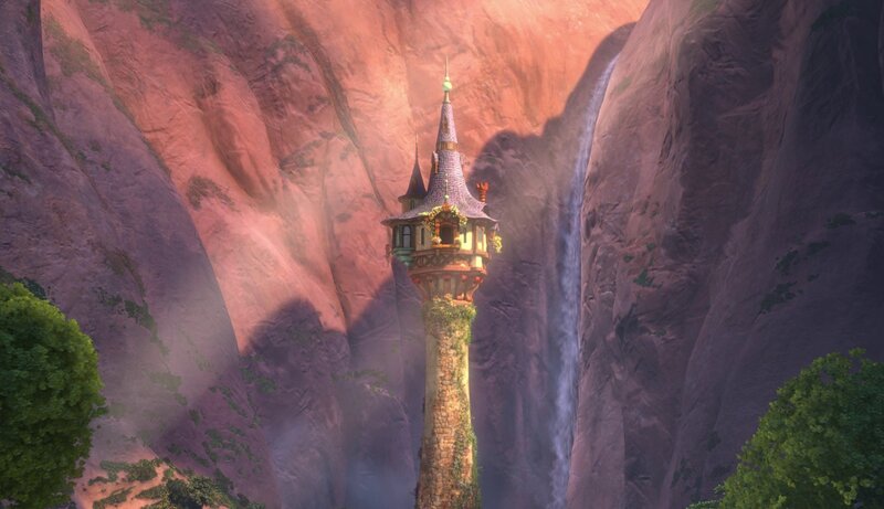 tangled tower in canyon