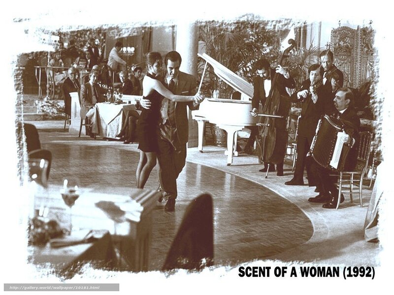Tango dancers in a restaurant