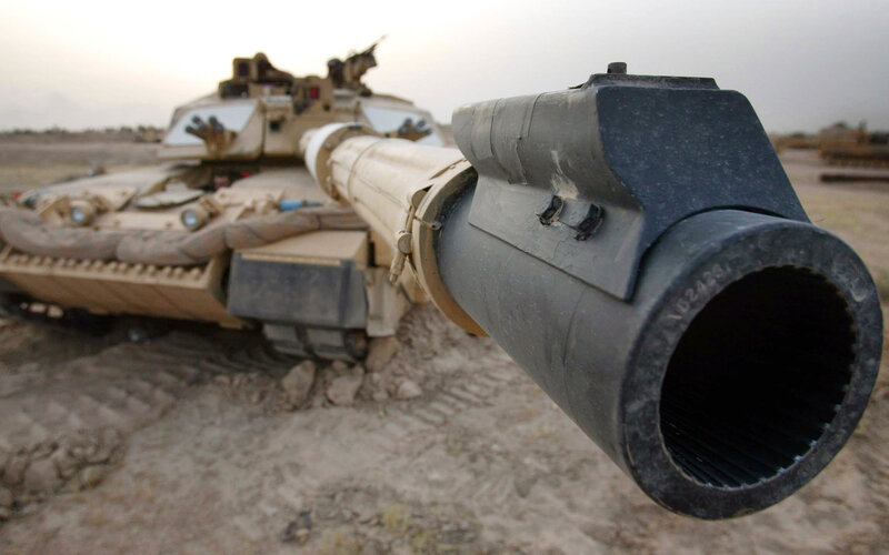 Tank Cannon Barrel — Brown