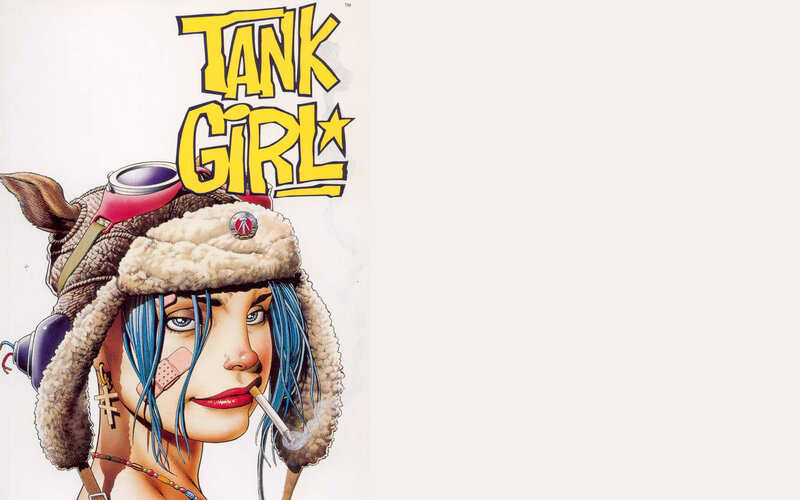 Tank Girl comic cover art