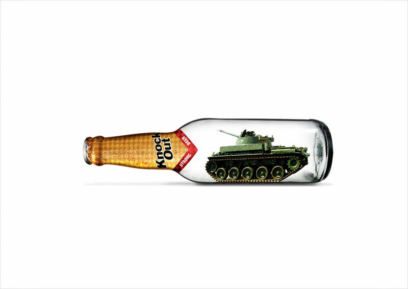 Tank in a bottle