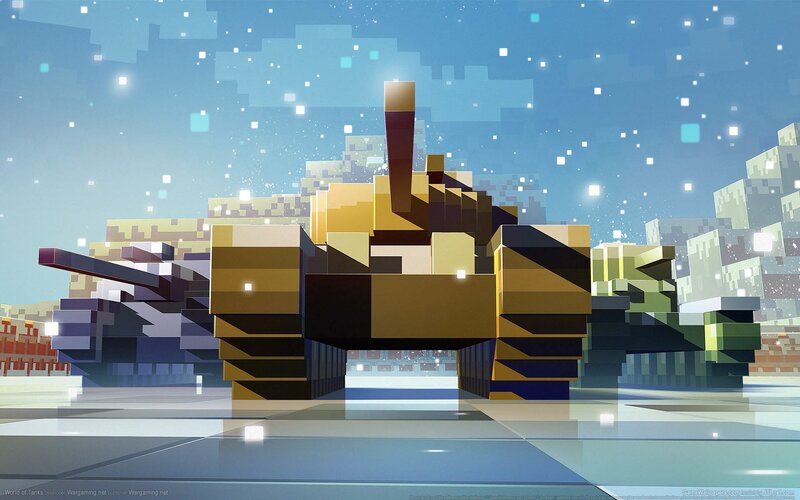 Tank in a City