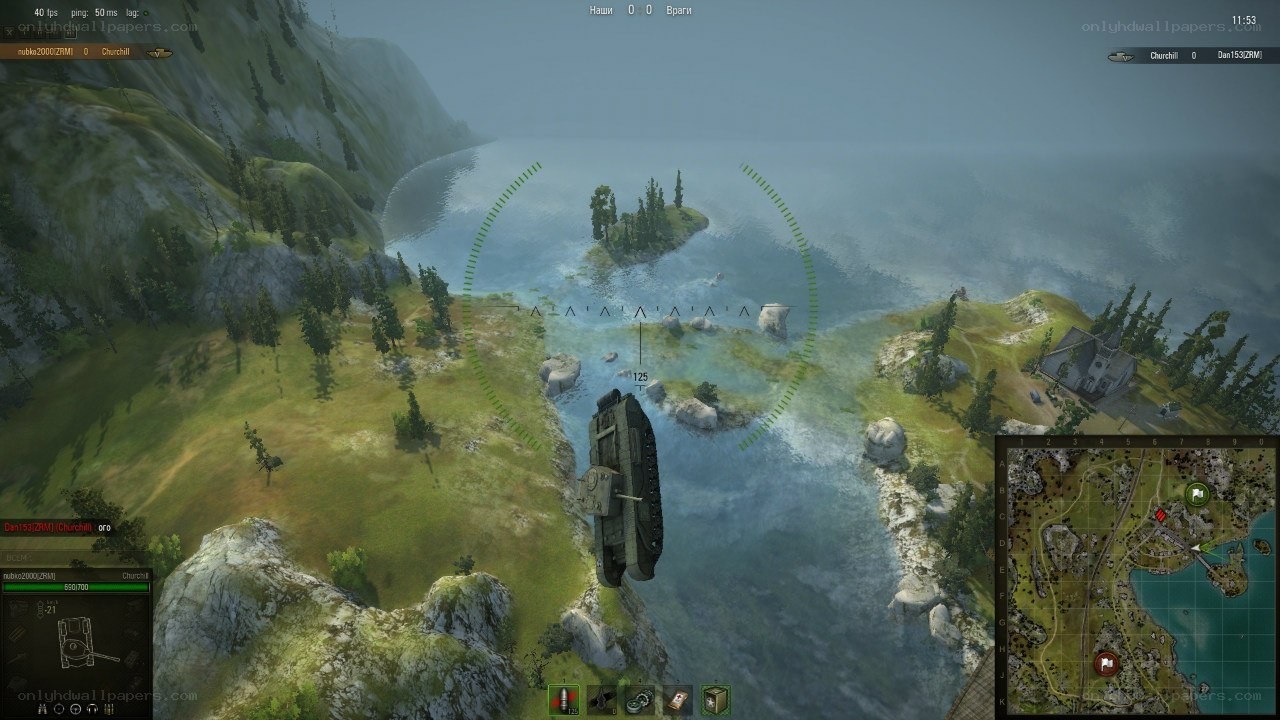 tank in coastal environment