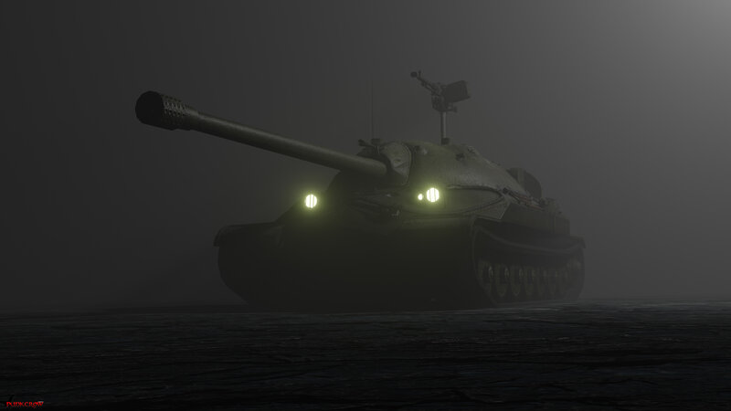 Tank in Fog