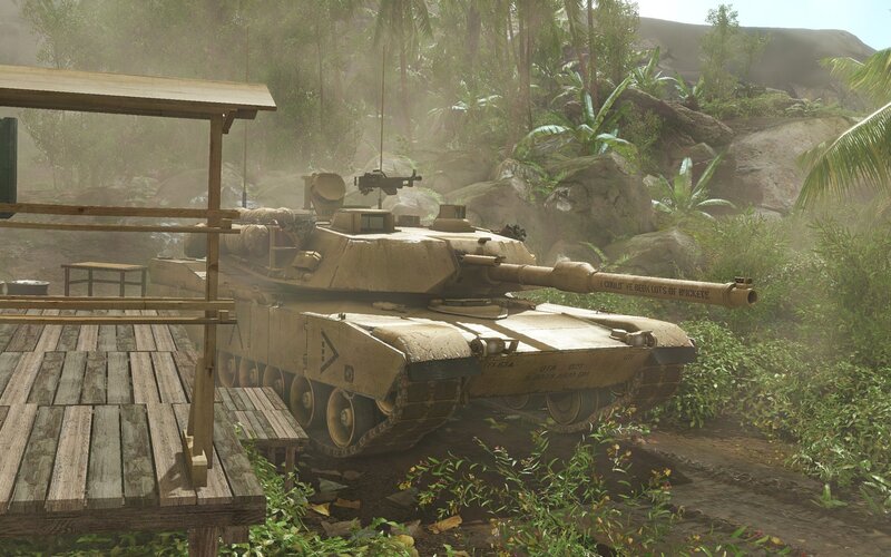 Tank in Jungle