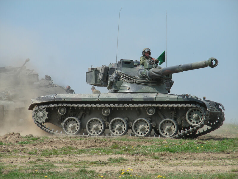 Tank in Motion — Green, Active