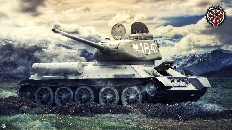 Tank in Mountainous Terrain — Gray