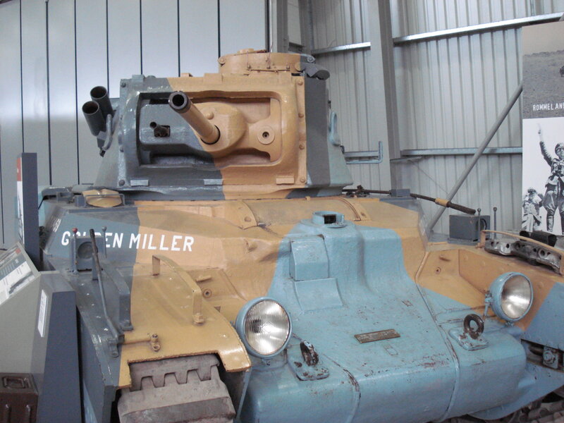 Tank in Museum Display