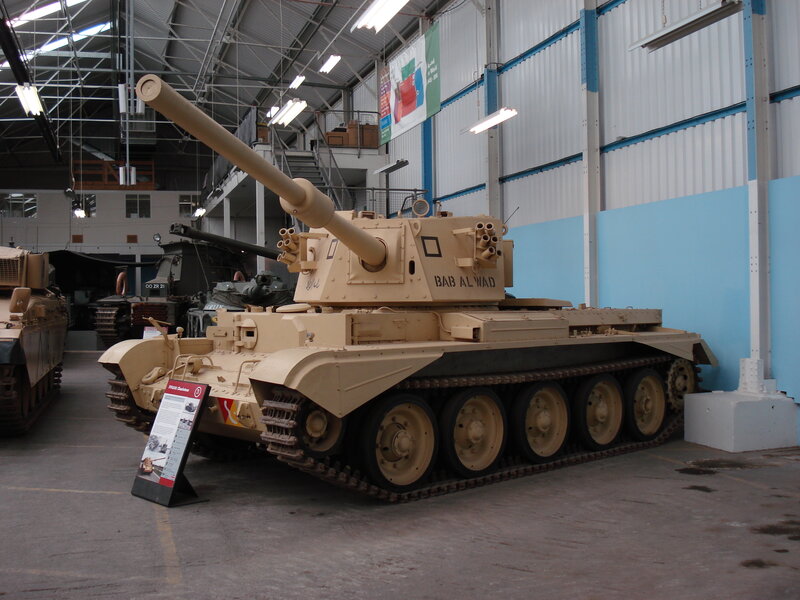 Tank in Museum — Tan, Neutral