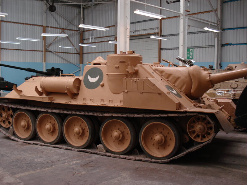 Tank in Museum — Tan