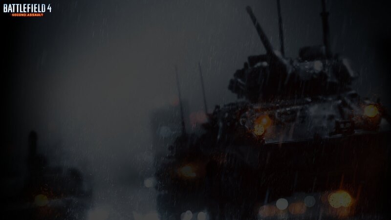 Tank in Rainstorm — Black