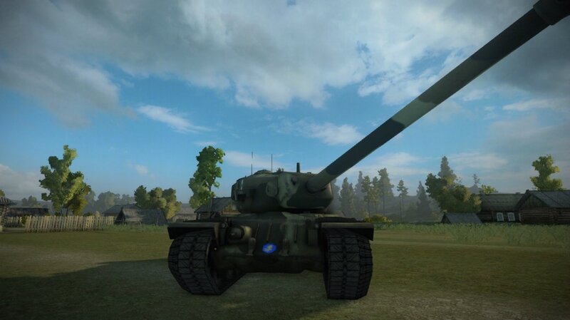 tank in rural village