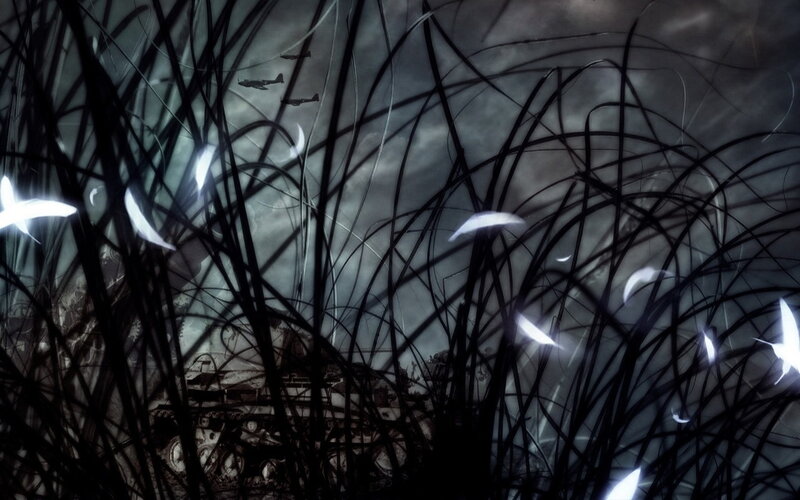 Tank in Tall Grass — Black