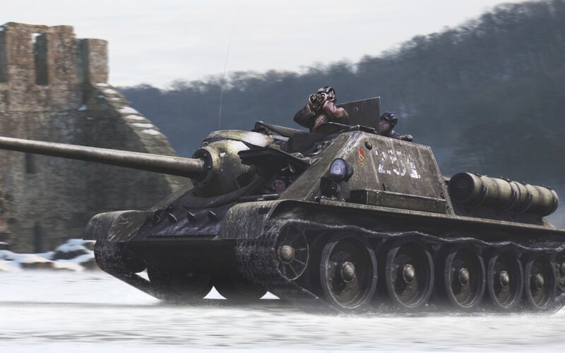 Tank in Water