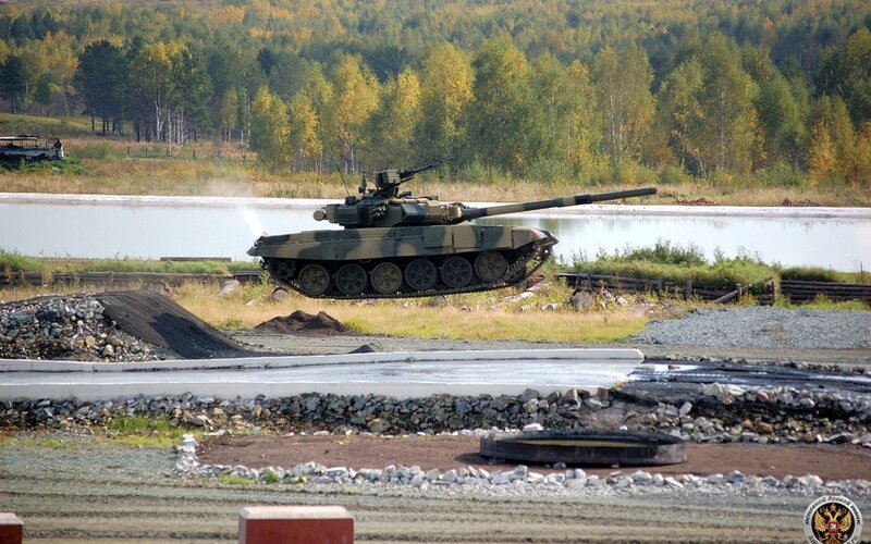 Tank on a Test Range — Green