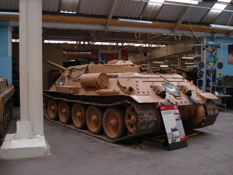 Tank on Display — Tan, Neutral