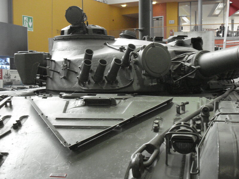 Tank Turret — Gray, Industrial