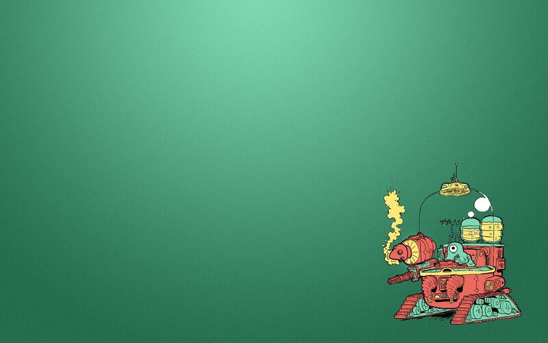 tank with alien creature