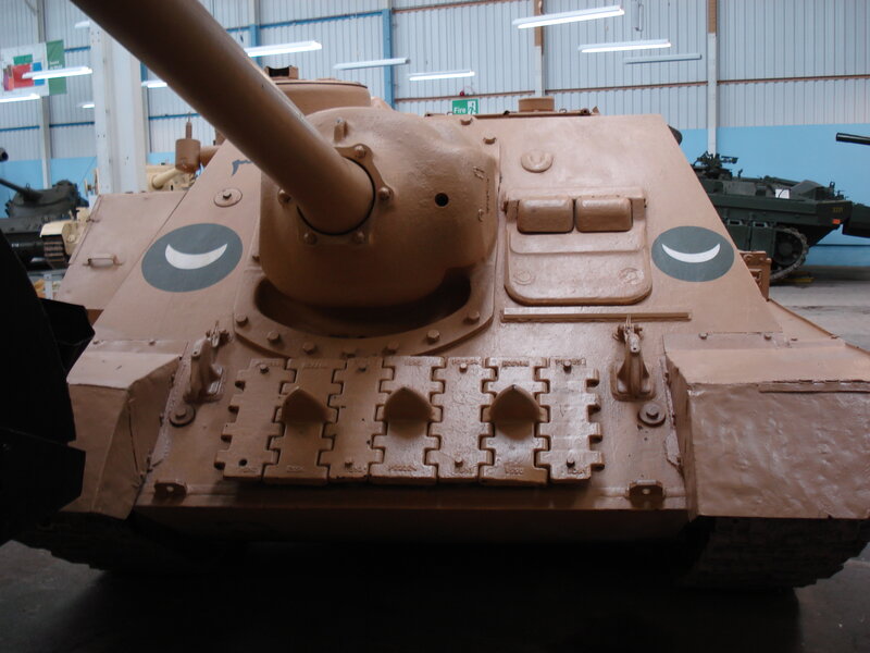 Tank with Crescent Markings