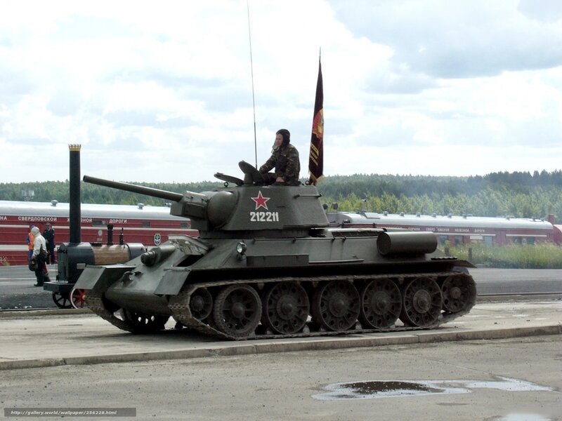 Tank with Soldier