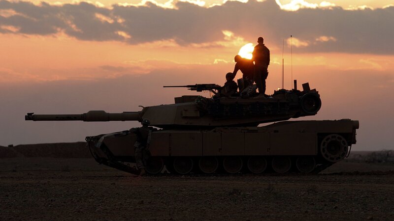 Tank with Soldiers