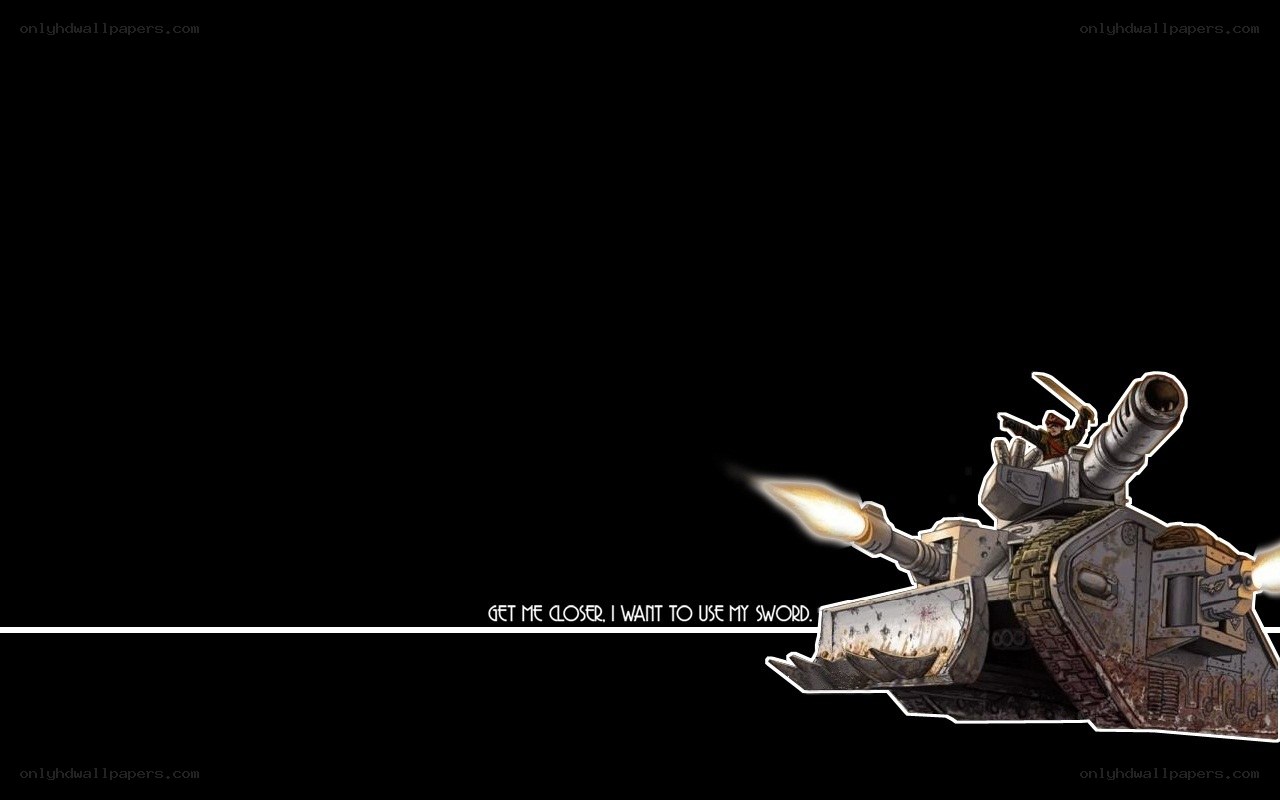 tank with sword-wielding soldier