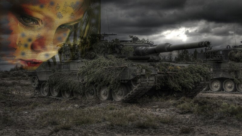 Tanks in Camouflage