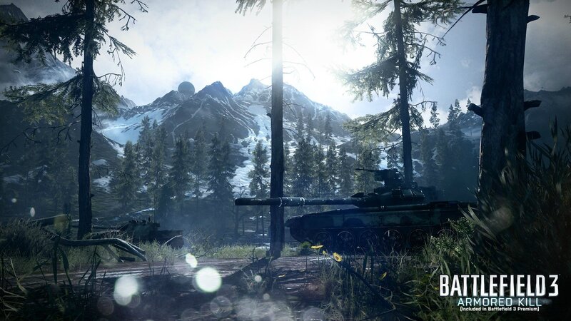 Tanks in Forest — Green, Dramatic, Morning