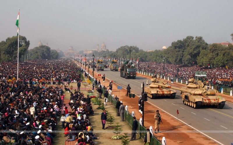 Tanks in Parade