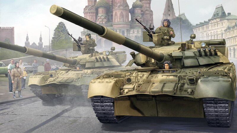 Tanks in Red Square