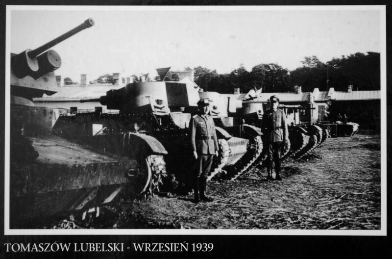 Tanks in Tomaszów Lubelski