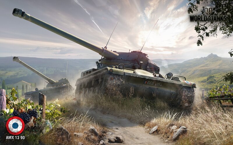 Tanks in Vineyard