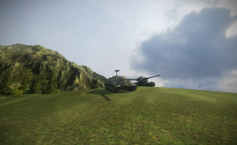 Tanks on a Hill — Green