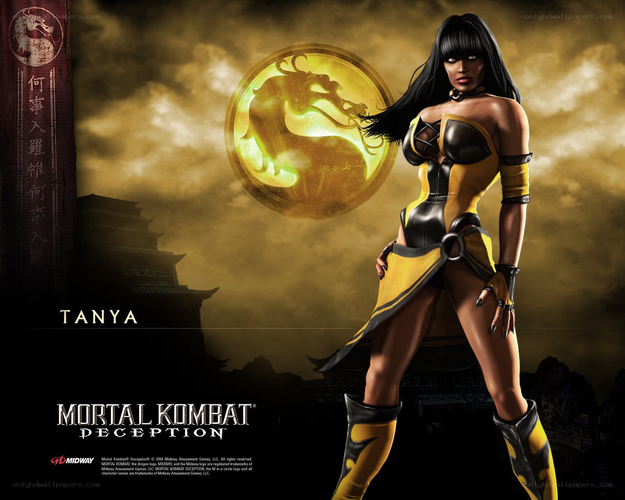 Tanya from Mortal Kombat Deception