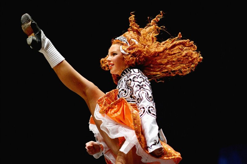 Tap Dancer in Motion