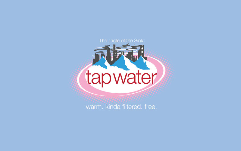 tap water logo design