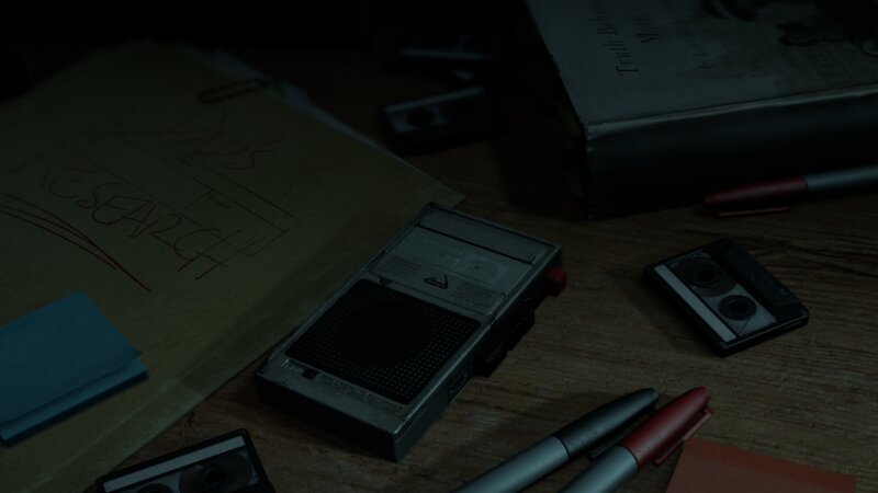 Tape Recorder on Table