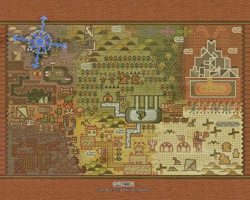 Tapestry Map of a Game World