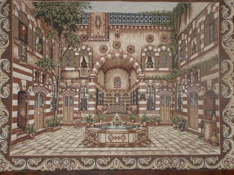 Tapestry of Courtyard