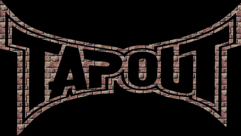 Tapout Logo — Black, Bold