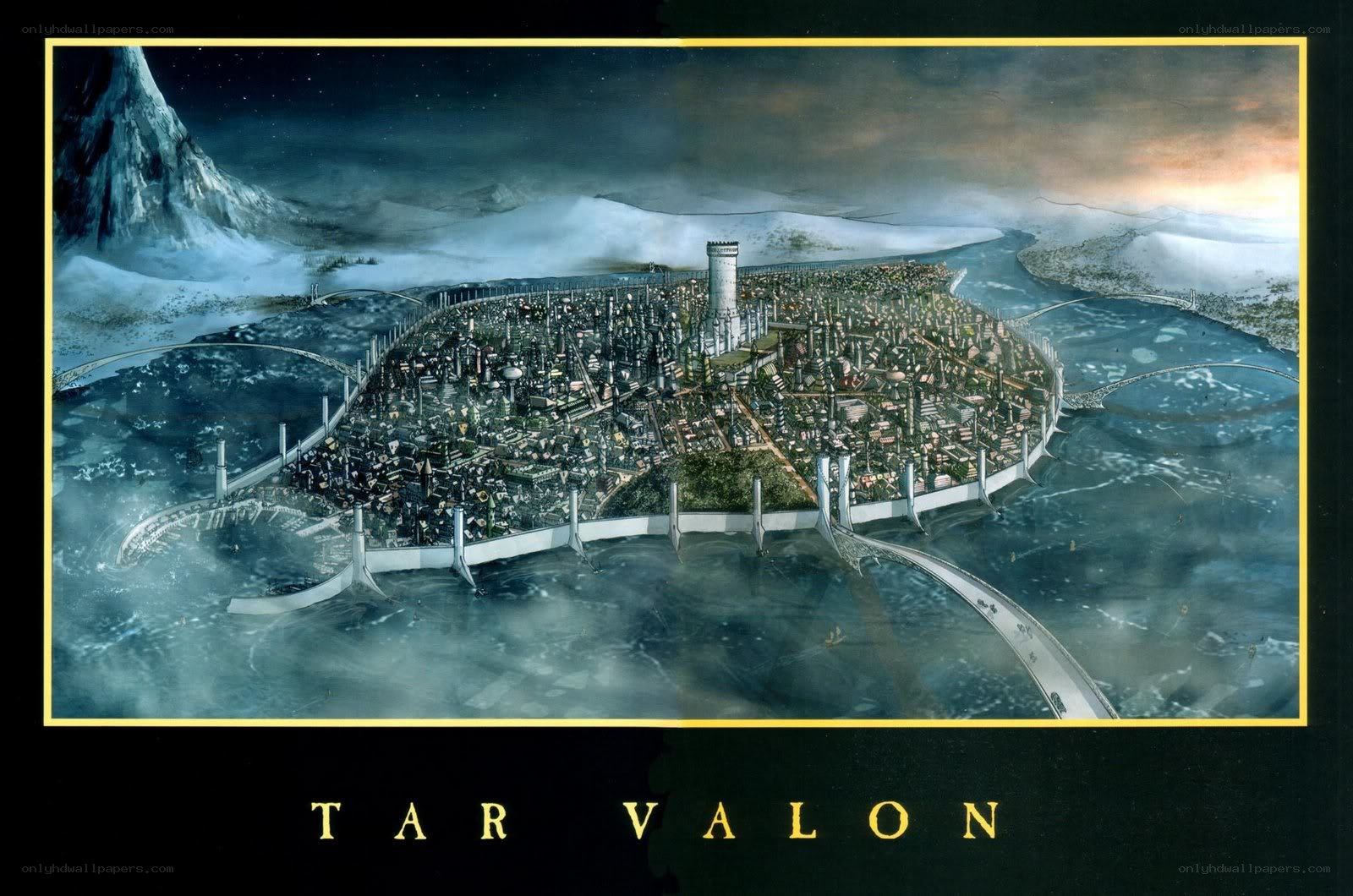 Tar Valon cityscape