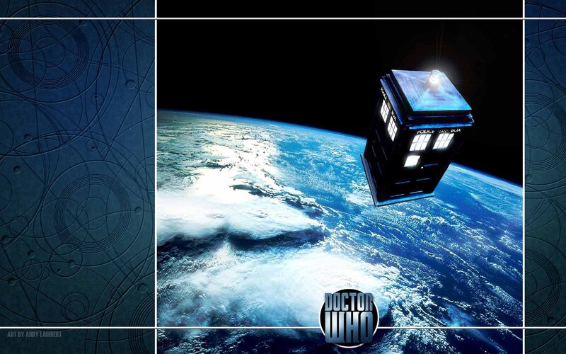 TARDIS Above Earth