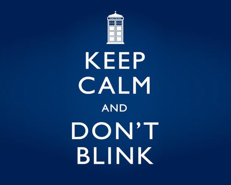 TARDIS and Text — Blue