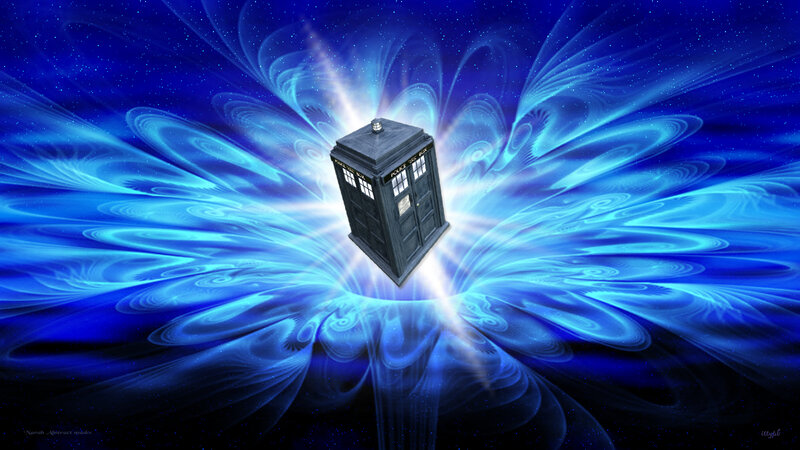 TARDIS in Blue Energy