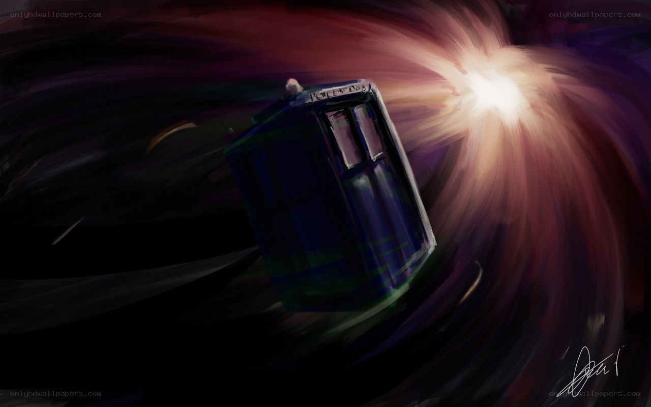 TARDIS in motion